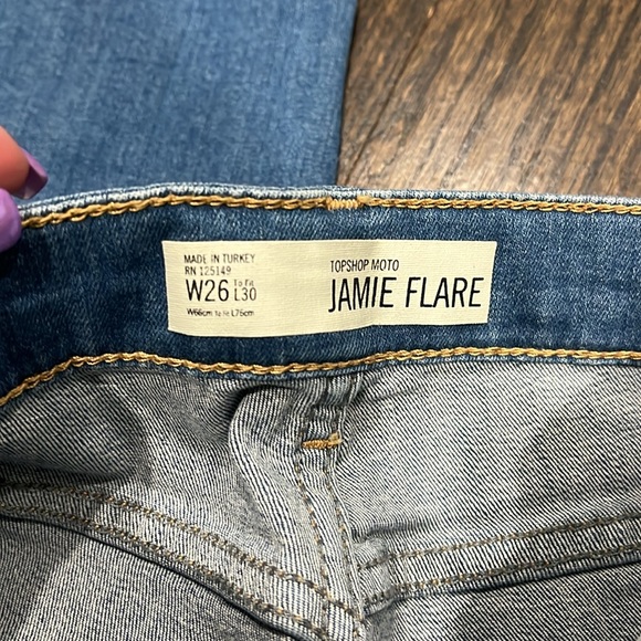 TopShop flare jeans - Picture 3 of 5